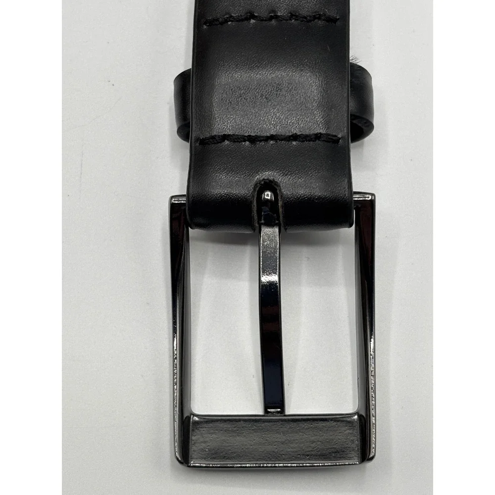 Steve Madden Boys Black Dress Belt Size M 26–28